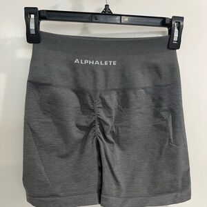 Alphalete Charcoal Amplify Shorts 4.5”